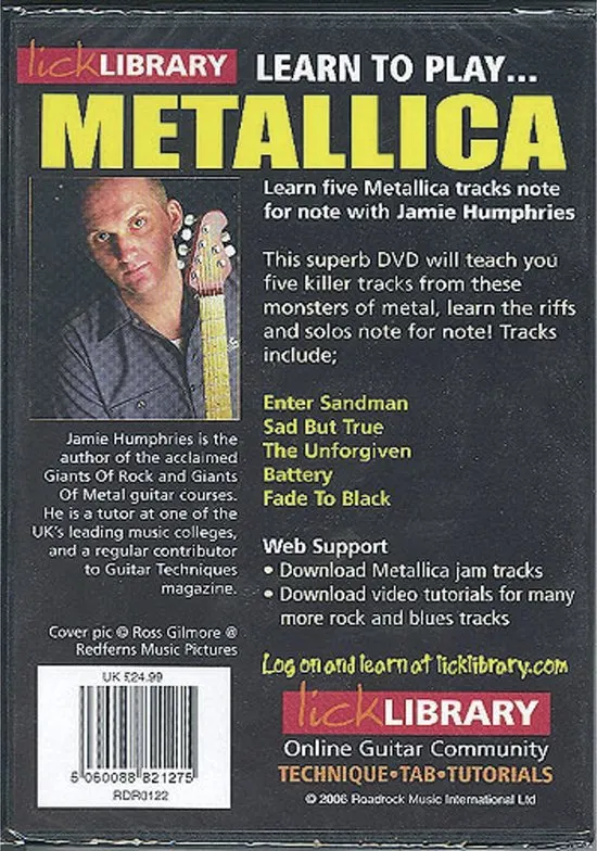 Productfoto van Learn How To Play Metalli