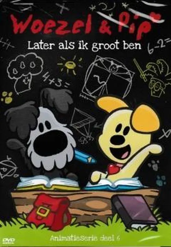 Productfoto van Woezel & Pip - Later als ik groot ben - Animatieserie deel 6