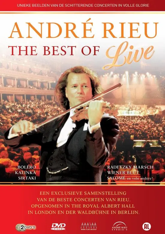 Productfoto van André Rieu - The Best Of Live (DVD)