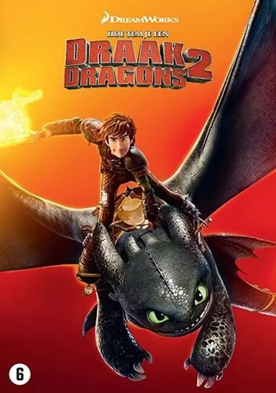 Productfoto van Hoe Tem Je Een Draak 2 (DVD)