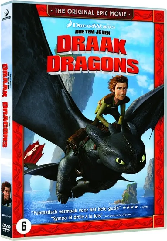 Productfoto van Hoe tem je een draak (DVD)