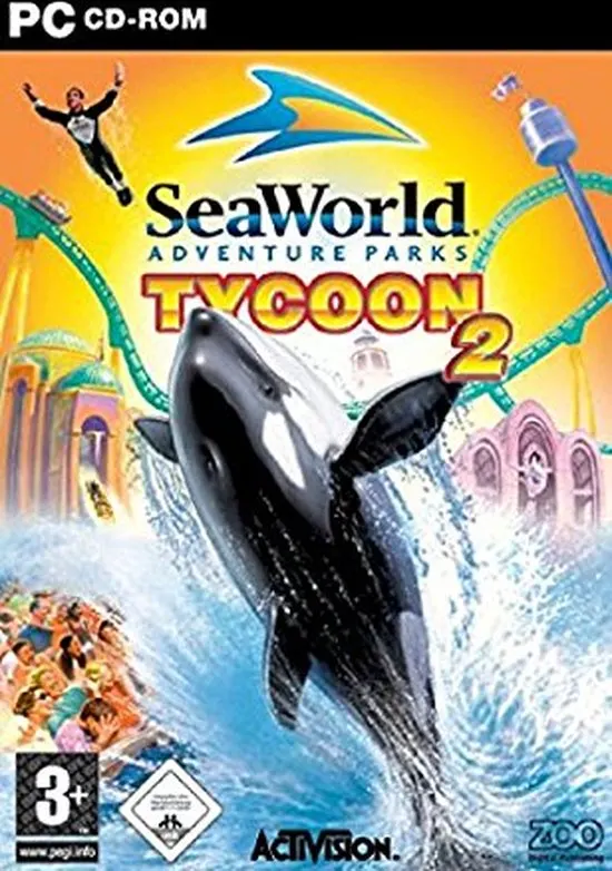 Productfoto van Seaworld Adventure Parks Tycoon 2 - PC CD-ROM