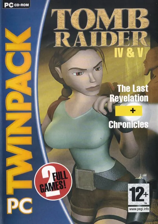 Productfoto van Tomb Raider 4 The Last Revelation + Tomb Raider 5 Chronicles