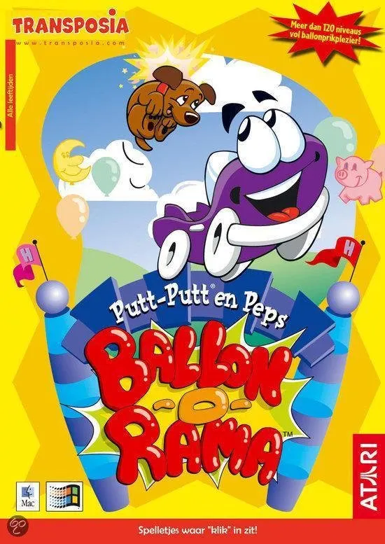 Productfoto van Putt Putt En Peps, Ballon-O-Rama - Windows