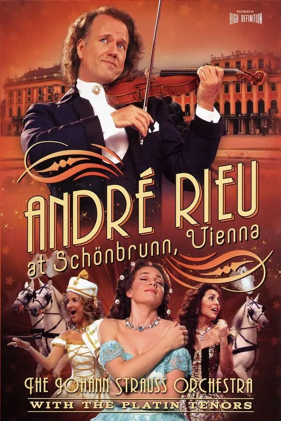Productfoto van André Rieu - André Rieu At Schönbrunn, Vienna (DVD)