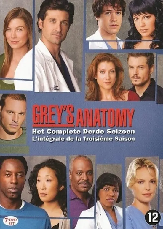 Productfoto van Grey's Anatomy - Seizoen 3 (DVD)