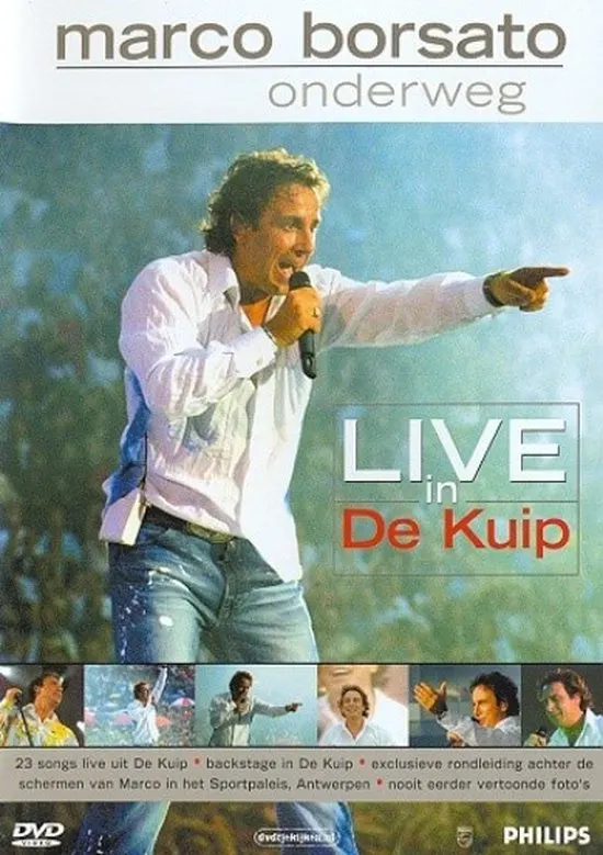 Productfoto van Marco Borsato - Onderweg (Live In de Kuip) (DVD)