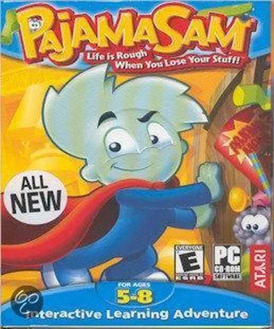 Productfoto van Atari Pajama Sam 4 - Het Is Niet Fijn Als Je Spullen Spoorloos Zijn