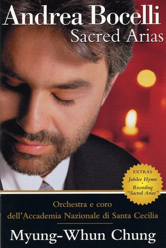 Productfoto van Andrea Bocelli, Orchestra Dell'accademia Nazionale, Myung-Whun Chung - Sacred Arias (DVD)