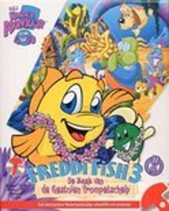 Productfoto van Freddi Fish 3 De Zaak Van De Gestolen Trompetschelp Pc Cd-Rom