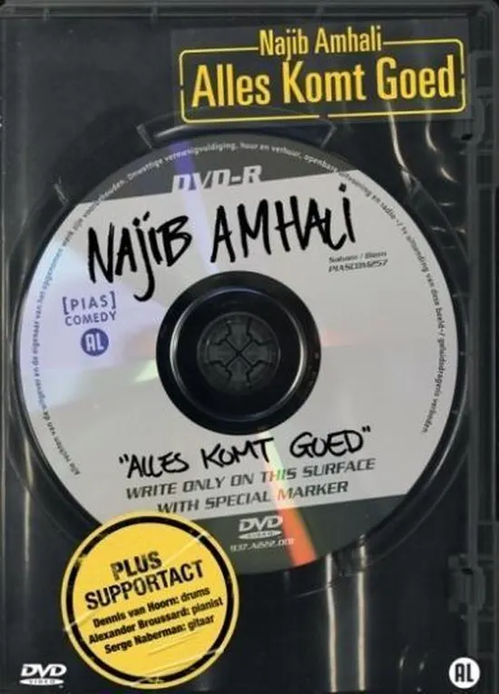 Productfoto van Najib Amhali - Alles Komt Goed (DVD)