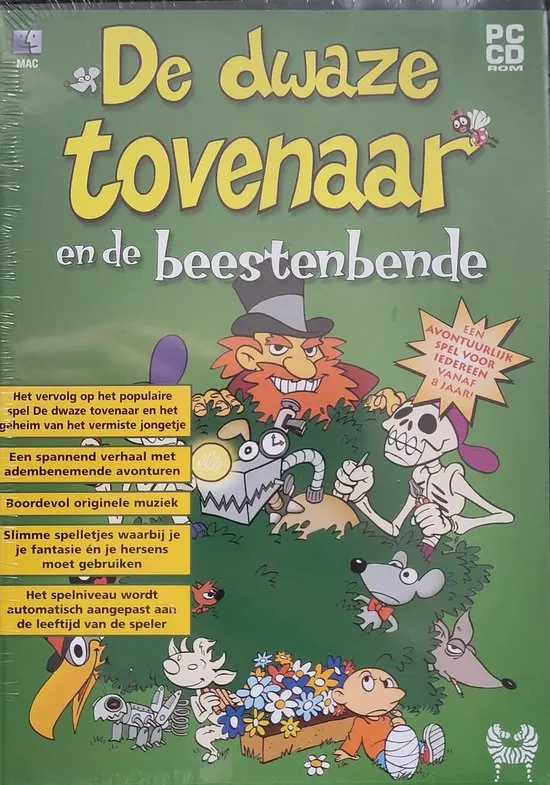 Productfoto van De Dwaze Tovenaar Pc Game