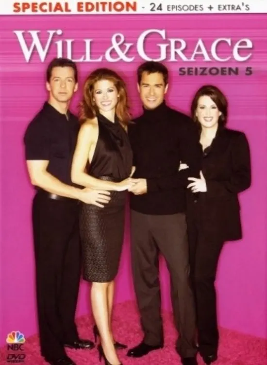 Productfoto van Will & Grace - Seizoen 5 (4DVD)