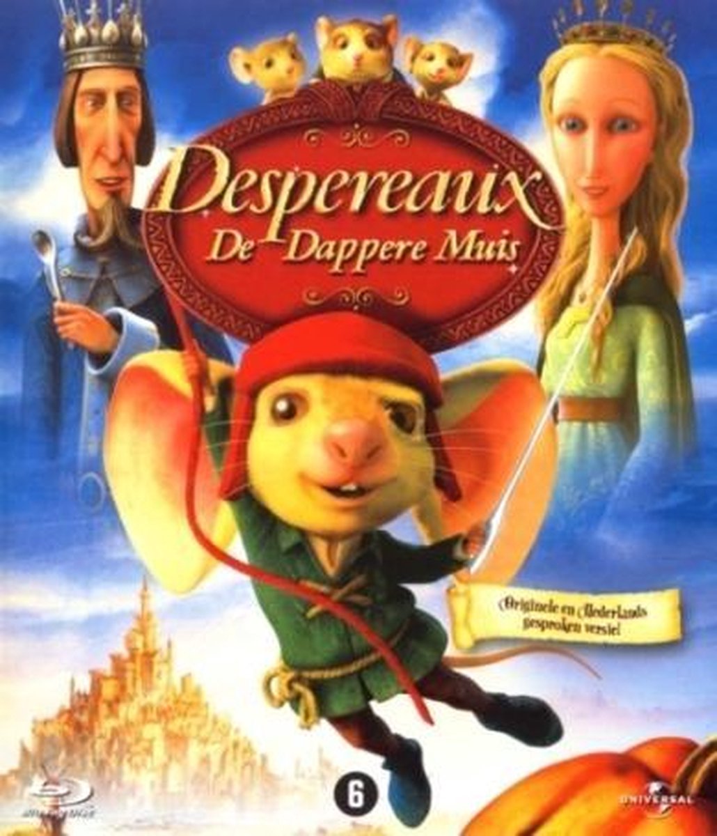 De Dappere Muis (Blu-ray)