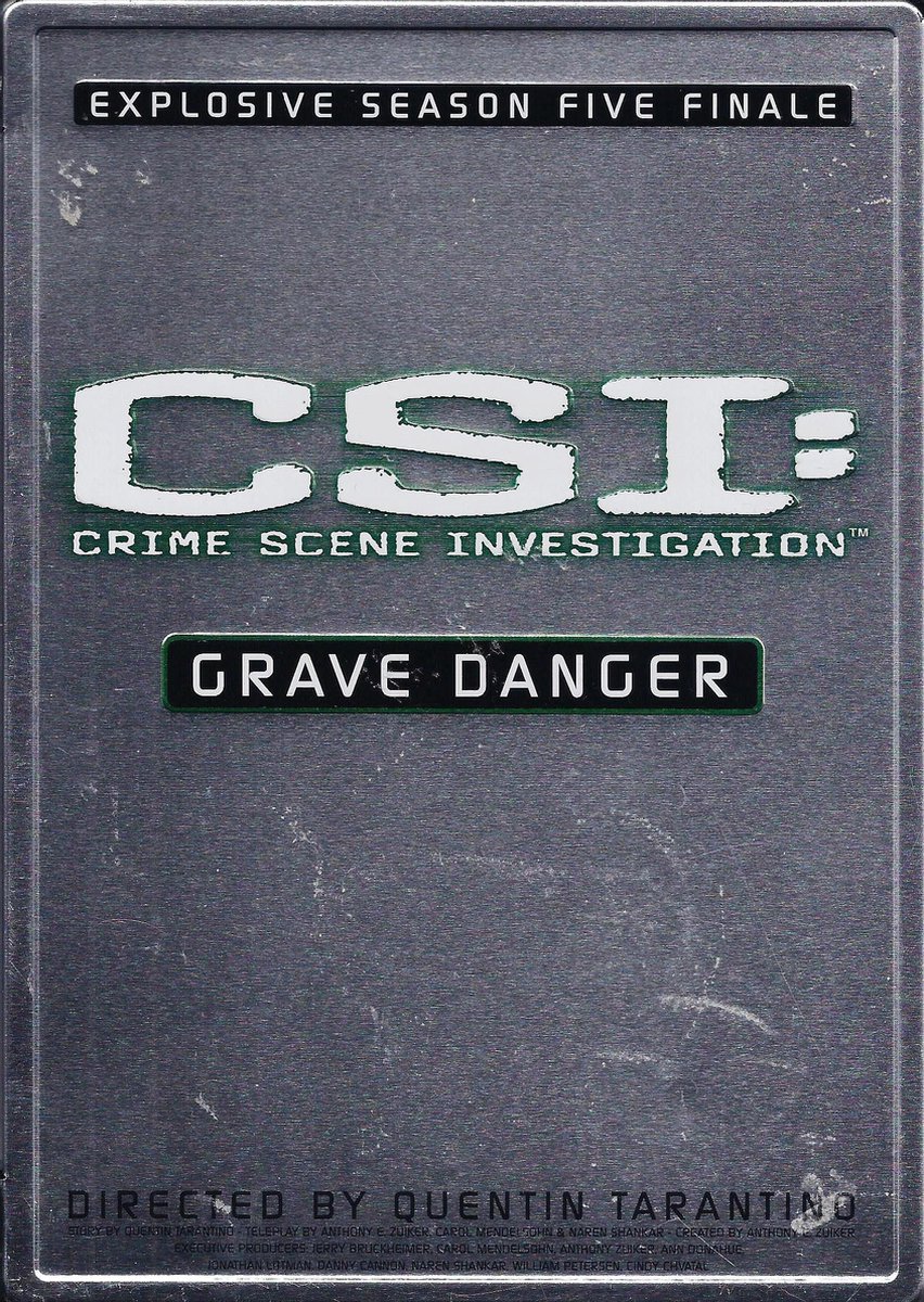 CSI: Crime Scene Investigation - Grave Danger (STEELBOOK)(DVD)
